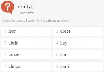 lieknėjimo apibrėžimas ispanų kalba